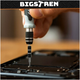 Набор прецизионных отверток 133 элемента для ремонта электроники Bigstren - изображение 5