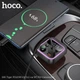 FM-трансмітер HOCO E85 Tiger Bluetooth 5.4 38W 3 USB порти Чорний - зображення 7