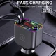 FM-модулятор WUW C237 25W Bluetooth с LED-дисплеем черный - изображение 6