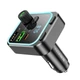 FM-модульатор Borofone BC53 Highway Bluetooth 5.0 38W 3 USB порта Чёрный - изображение 7