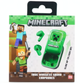 Навушники OTL Technologies Minecrarft Slide TWS Green (5055371629331) - зображення 1