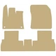 Двошарові килимки Sotra Premium 10mm Beige для Toyota ProAce City (mkI)(пасажир з регулюваннями)(овальні кліпси) 2019→ (ST 90582-CH-Beige) - зображення 1
