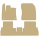 Двошарові килимки Sotra Premium 10mm Beige для Toyota ProAce City (mkI)(пасажир без регулювань)(овальні кліпси) 2019→ (ST 90574-CH-Beige) - зображення 1