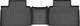 Килимки Weathertech Black для Toyota Camry (XV80) 2023→ (2 ряд) (WT 4412304) - изображение 1