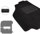 Текстильні килимки Pro-Eco Black для Toyota Previa (mkI)(2-3 ряд) 1990-1999 (PE 4090335) - изображение 1