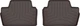 Килимки Weathertech Choco для BMW 2-series (F44) 2020-2024 / (G42) 2021→ / M2 (G87) 2023→ (задній привід)(2 ряд) (WT 4717112) - изображение 1