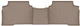 Килимки WeatherTech Beige для Hyundai Sonata (mkVIII) 2019→ (гібрид)(2 ряд) (WT 4515984) - зображення 1
