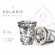 Чаша Solaris Eva White 7,7 см, красная глина, ручная работа - изображение 1