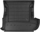 Гумовий килимок у багажник Frogum Pro-Line для Mitsubishi Outlander (mkII) 2006-2013 (складений 3 ряд)(багажник) (FG TM414549) - изображение 1