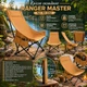 Крісло складане "Master" Ranger RA2262 бежевий/чорний, чохол, до 110 кг - зображення 13