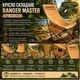 Крісло складане "Master" Ranger RA2262 бежевий/чорний, чохол, до 110 кг - зображення 14