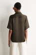 Жіноча сорочка COS Contrast-Piped Satin Shirt Brown 36 (1342037003) - зображення 5