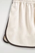 Жіночі шорти COS Contrast-Piped Satin Track Shorts Ivory / Burgundy 36 (1329741001) - изображение 6