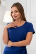 Жіноча трикотажна сукня Лейла з паском RiMari 42 Синій (rm23088) - зображення 7