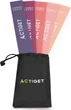 Набор резинок для фитнеса Actiget Mini Power Band 5 шт 1-20 кг (ACT0105) - изображение 4