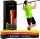 Набір гумових петля-еспандерів для фітнесу та спорту Actiget Power Band 3 шт 2-25 кг (ACT0047) - зображення 1
