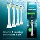 Насадки для зубной щетки PHILIPS Sonicare HX6064/87 W2 Optimal White - изображение 8