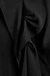 Блуза жіноча COS ruffled draped blouse 1326240002 Eur 36 Чорний - изображение 8