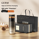 Термокружка Germ Pure Titanium для мужчин и женщин, оздоровительная кружка для воды с ситечком для чая, титановая кружка в подарок на День отца, 520 мл, золотистый цвет. - изображение 5