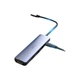 Док-станція розширення Netac Type-C, концентратор USB-C, конвертер HDMI, адаптер 4K, швидка зарядка PD, сумісний з ноутбуками Lenovo, Huawei, iPad, універсальний WF13 - зображення 3