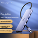 Док-станція розширення Netac Type-C, концентратор USB-C, конвертер HDMI, адаптер 4K, швидка зарядка PD, сумісний з ноутбуками Lenovo, Huawei, iPad, універсальний WF13 - зображення 4