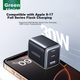 Зарядное устройство UGREEN GaN 30 Вт трехпортовое USB и Type-C для iPhone 15-17 Pro Max, Huawei и часов - изображение 2