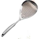 Набор Onlycook: сито из нержавеющей стали 304, большая шумовка для пельменей, фильтр для фритюра, кухонная ложка с прорезями, утолщенный большой половник с длинной ручкой. - изображение 2