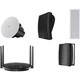 Комплект настенных Bluetooth-колонок SAST, 20 Вт, беспроводной, для супермаркета, магазина, класса и переговорной, для фоновой музыки и оповещения, одна-две колонки - изображение 1