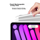 Чехол ESR для iPad Mini 6/7 8.3 дюйма магнитный двусторонний, серебристо-серый - изображение 10