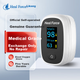 Пульсоксиметр Heal Force FS-G2 для измерения уровня кислорода в крови на палец, с функцией оповещения о частоте пульса, для взрослых. - изображение 4