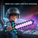 Игрушечный меч Martin Brothers Minecraft Pixel MC «Семицветный алмазный меч», светящийся меч, игрушка для снятия стресса, подарок на день рождения для мальчиков и девочек. - изображение 6