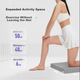 Коврик Balance Pad для йоги и тренировки мышц кора с наколенником из пены - изображение 6