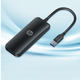 USB-концентратор HP CT110c, расширительный порт USB для компьютера, 4-портовый USB 2.0-концентратор, удлинительный USB-кабель, черный. - зображення 4