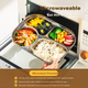 Ланч-бокс Maxcook MCFT9323 зі сталі 316L з 5 відділеннями та кришкою - зображення 6