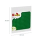 Конструктор LEGO, зеленая базовая пластина 10460, игрушка для мальчиков и девочек, подарок на день рождения ребенка, крупные кубики. - изображение 6