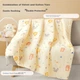 Дитяча ковдра Beyond Kids A-Grade Milk Velvet Blanket Toddler Kids Sleep Blanket Thin Cover Bag Весна-осінь Panda Baby 80*100 см - зображення 2