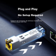 Модуль оптичний UGREEN 75640 SFP на RJ45 2.5G/1G/100M з автоузгодженням швидкості - зображення 8