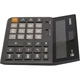Калькулятор Casio DH-14 среднего размера, бесшумный, с 14-разрядным дисплеем, двойным питанием и сверхшироким экраном, черный. - изображение 2