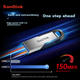 USB-флеш-накопичувач SanDisk CZ73 на 32 ГБ, безпечне шифрування, відновлення даних, для навчання, офісної роботи та торгів, компактний та портативний, кріплення в автомобіль, металевий флеш-накопичувач - изображение 4