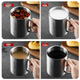 Чашка для води MAXCOOK 304 з нержавіючої сталі з кришкою, двошарова кружка для офісу, заварювання та пиття чаю, домашнє використання, 400 мл - изображение 10