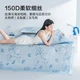 Комплект оригинальных жаккардовых ковриков JD Ice Silk, с мелкой сеткой 150D, летний охлаждающий коврик, мягкий коврик для кондиционирования воздуха, 1,8x2 м, легкий летний. - изображение 3