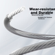 Скакалка ANTA Speed Jump Rope из стального троса и алюминиевого сплава, для взрослых, для фитнеса и школьных тестов - изображение 5
