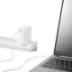Оригинальный адаптер питания Lenovo 100 Вт, Type-C, из нитрида галлия, портативный, USB-C PD, для ноутбуков ThinkPad, белый - изображение 2