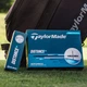 М'ячі для гольфу TaylorMade Distance+ двошарові для тренувань та гри, білі, 12 шт - зображення 4