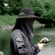 Панама Zhanshuniao з повним закриттям обличчя та УФ-захистом, для риболовлі, збільшеного розміру - зображення 6