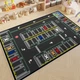 Коврик TaTanice игровой детский с дорогами для ползания - изображение 4