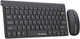 Zestaw bezprzewodowy Wozinsky Wireless Keyboard + Compact Mouse Set Black (5907769384189) - obraz 5