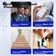 Очки для чтения CAPONI мультифокальные Smart Zoom из японского титана, мужские, для вождения и ходьбы - изображение 6