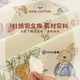 Простыня Wuyinliangpin из хлопка 200x230 см, принт «Тайный сад» (WYCD123) - изображение 2