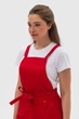 Фартук официанта, бармена, кондитера Vsetex Cappuccino Classic Красный - изображение 3